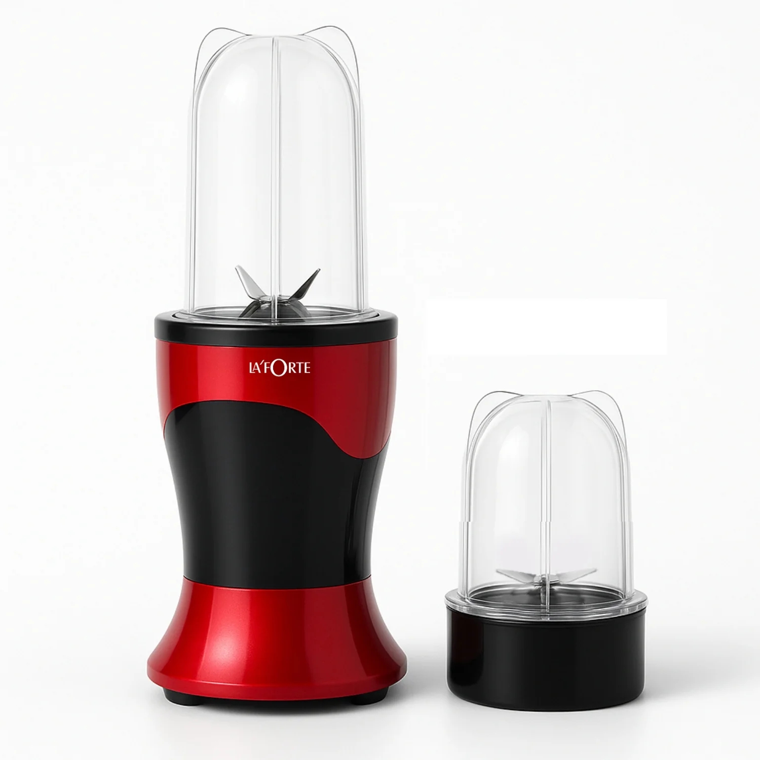 LA' FORTE CLAIR 400W Personal Blender with Dual Jars & Detachable Blades
