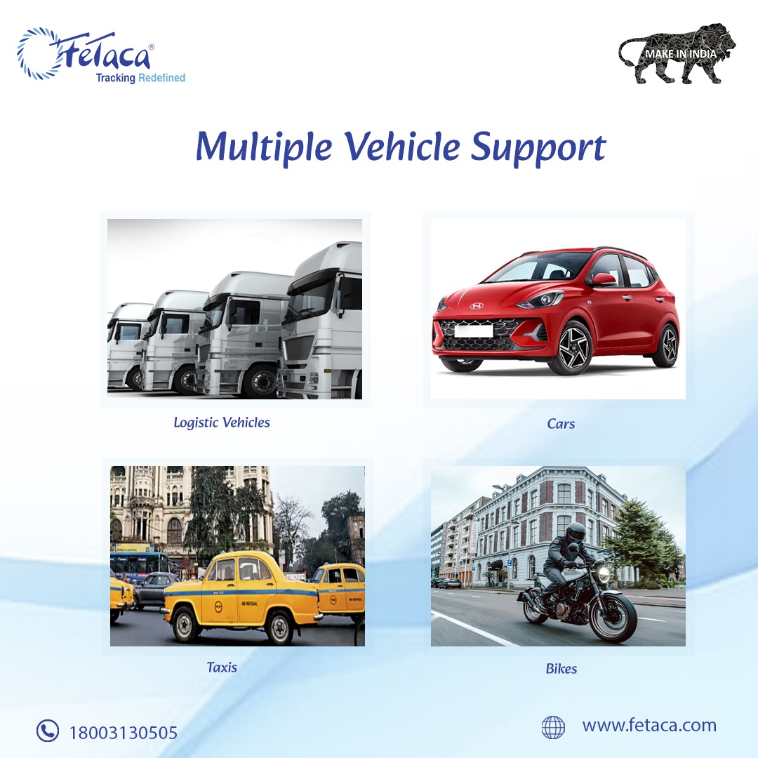 FeTaca V5 Wired GPS Tracker with 1 Year SIM Data & Multiple Type Alarms for Car, Bike, Truck, Scooty and More | Make in India| (V5 GPS Device + SIM Data)