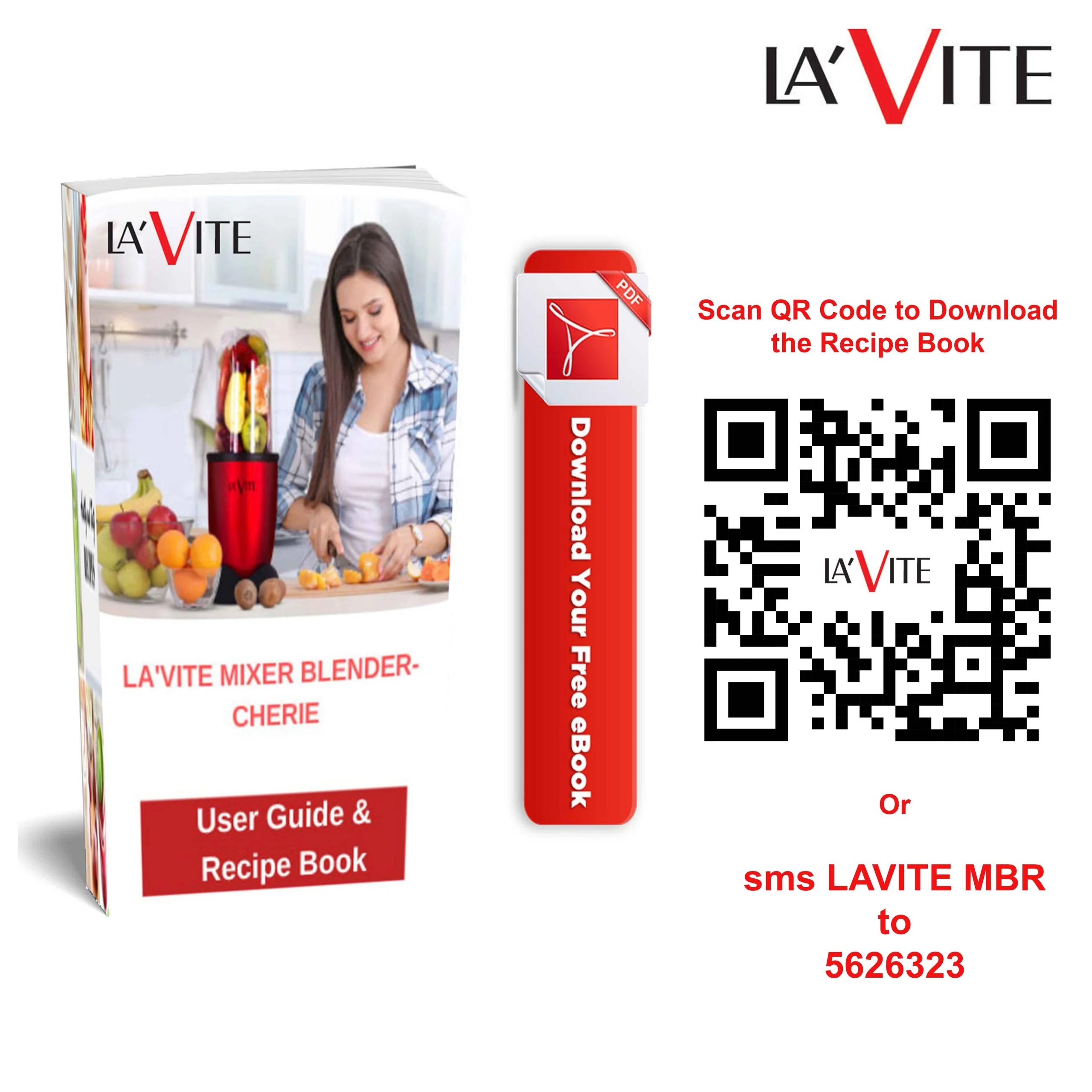 La Vite Cherie -Mixer Grinder Blender 400 W with Food Processor and Juicer attachements