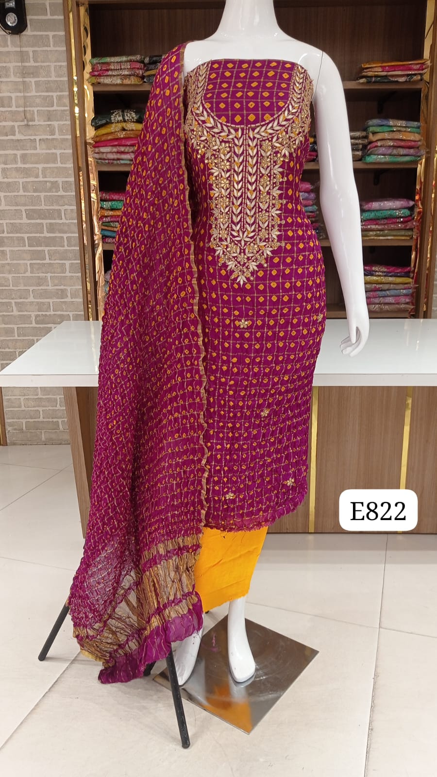 Imported pure ghatchola silk new fabric 