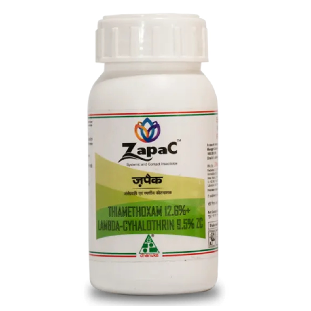 DHANUKA ZAPAC INSECTICIDE (Thiamethoxam 12.6% + Lambda Cyhalothrin 9.5% Zc)