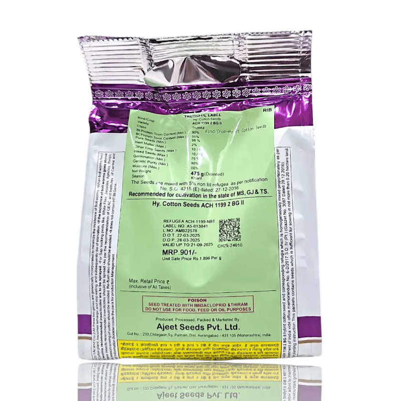 Ajeet Ach 1199 BG2 (Cotton Seeds)