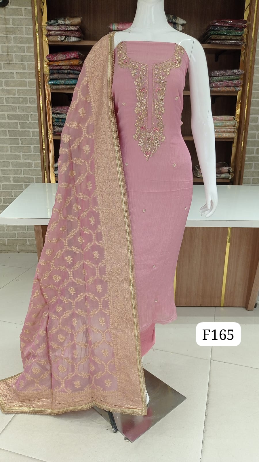 CRUSH  SILK PARTY WEAR SUITS 