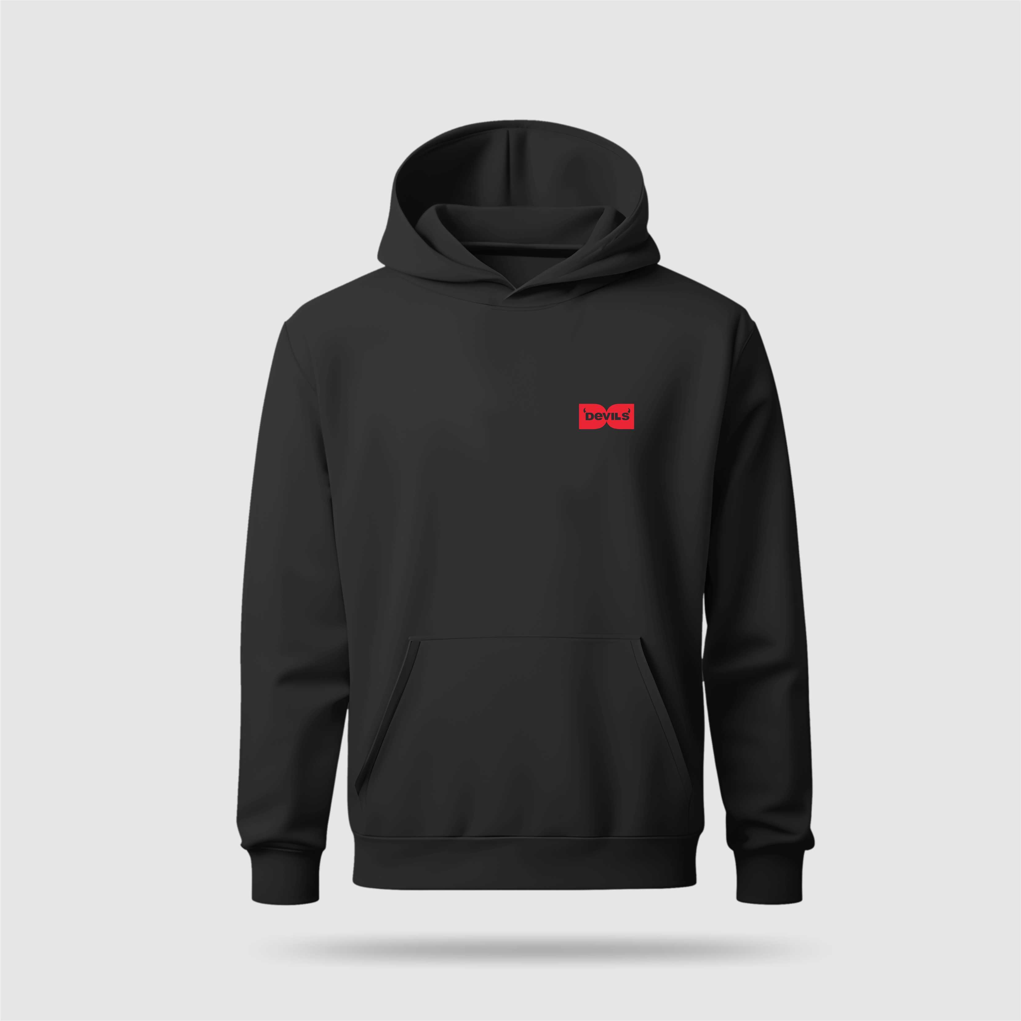 Detailing Devil's Hoodie - Emblem Black