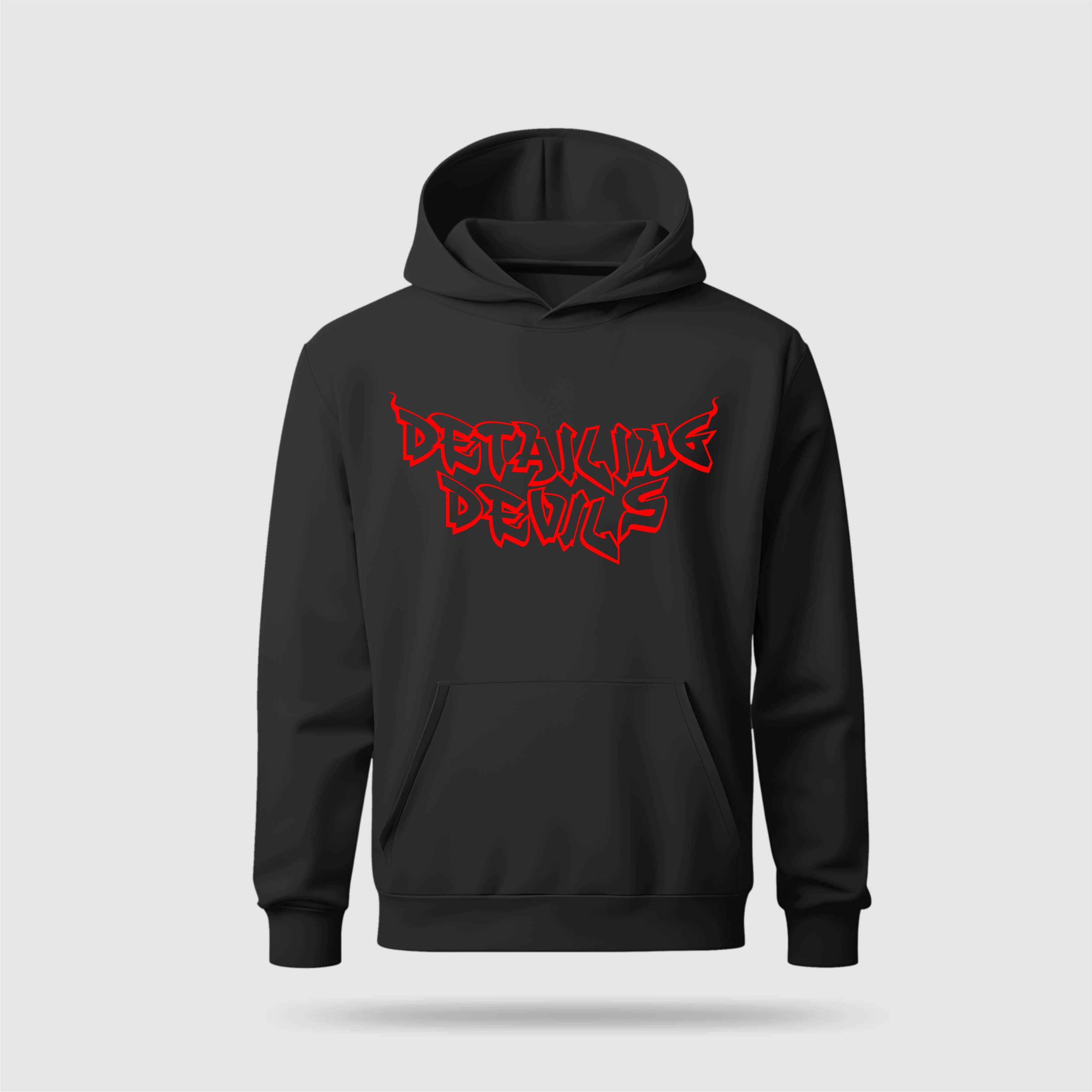 Detailing Devil's Hoodie - Montage Black 