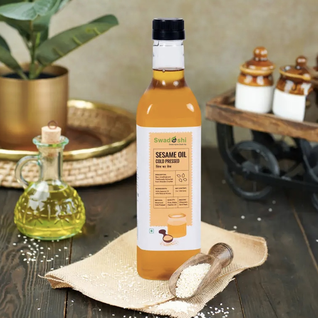 Cold Pressed Sesame Oil-1 Ltr