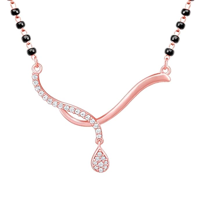 Rose gold Enchanted Knot Mangalsutra