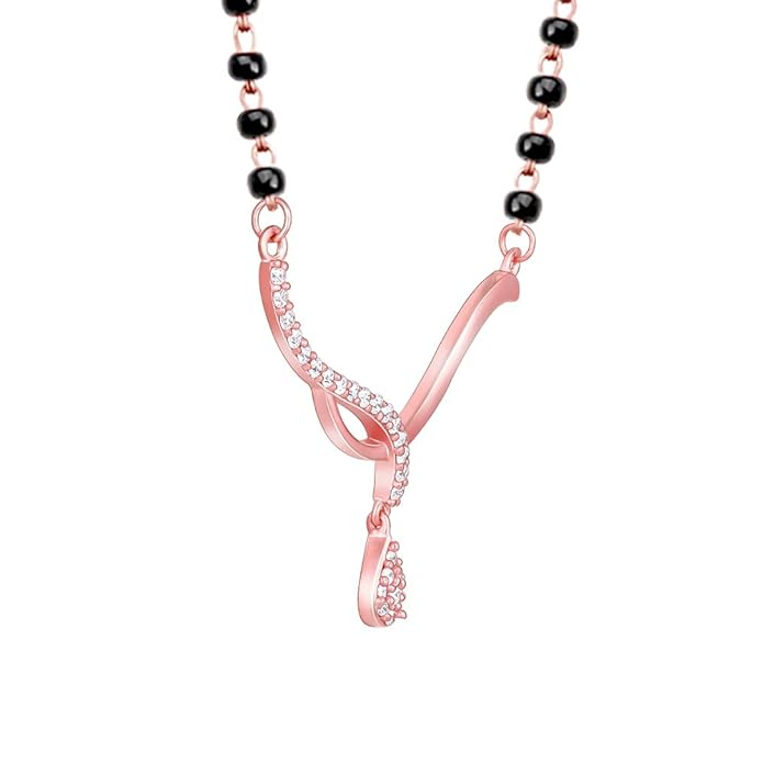 Rose gold Enchanted Knot Mangalsutra