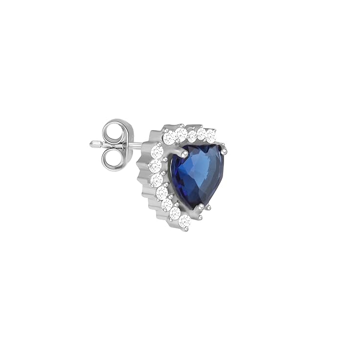 Heart Of The Ocean Studs