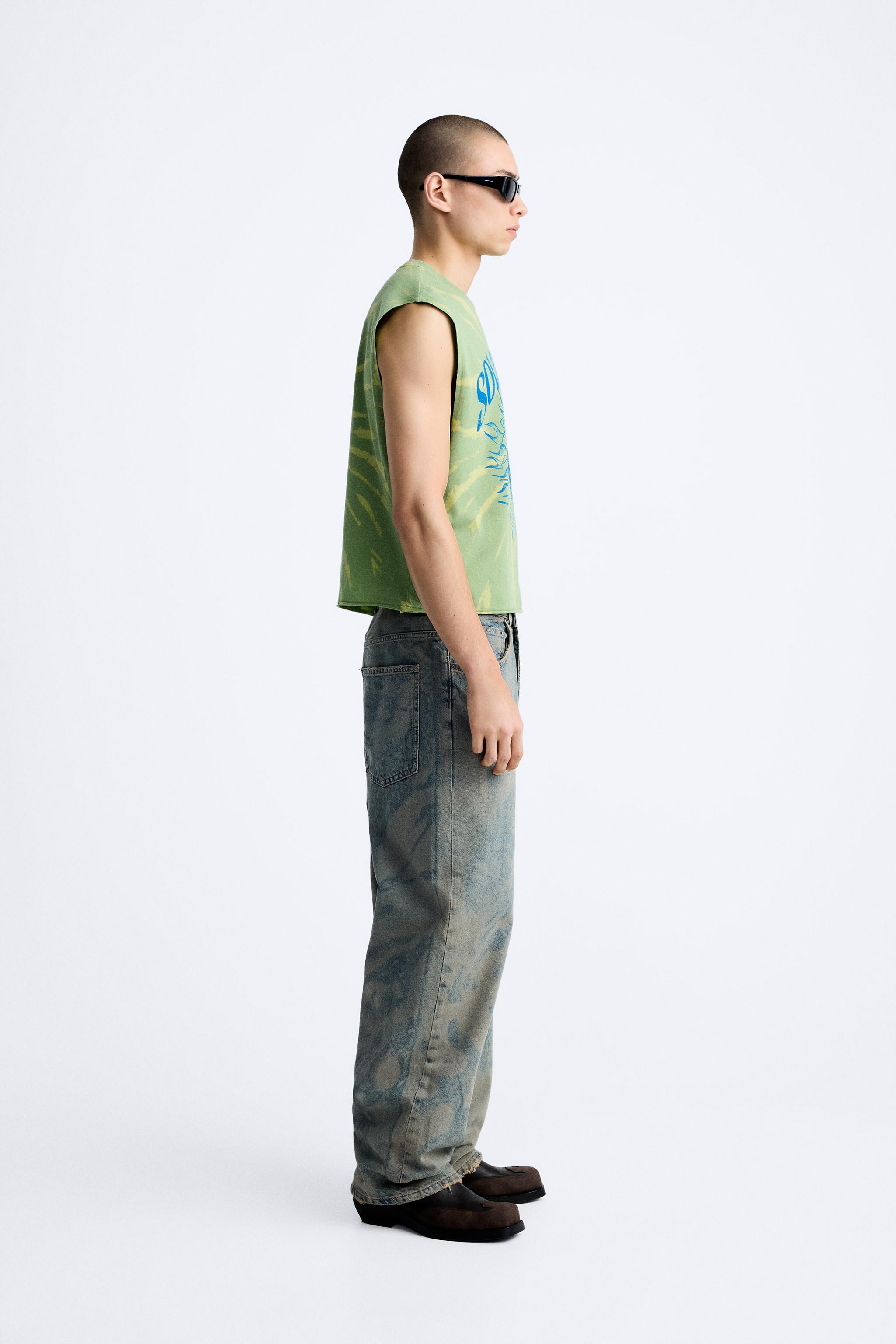 TIE-DYE PRINTED T-SHIRT