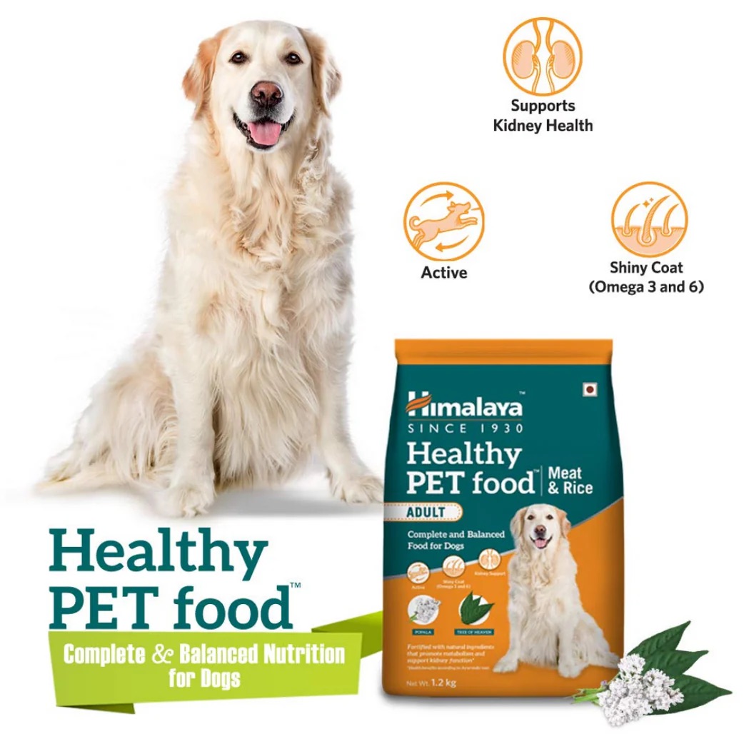 Himalaya Healthy Pet Food - Adult - Meat & Rice (3Kg)