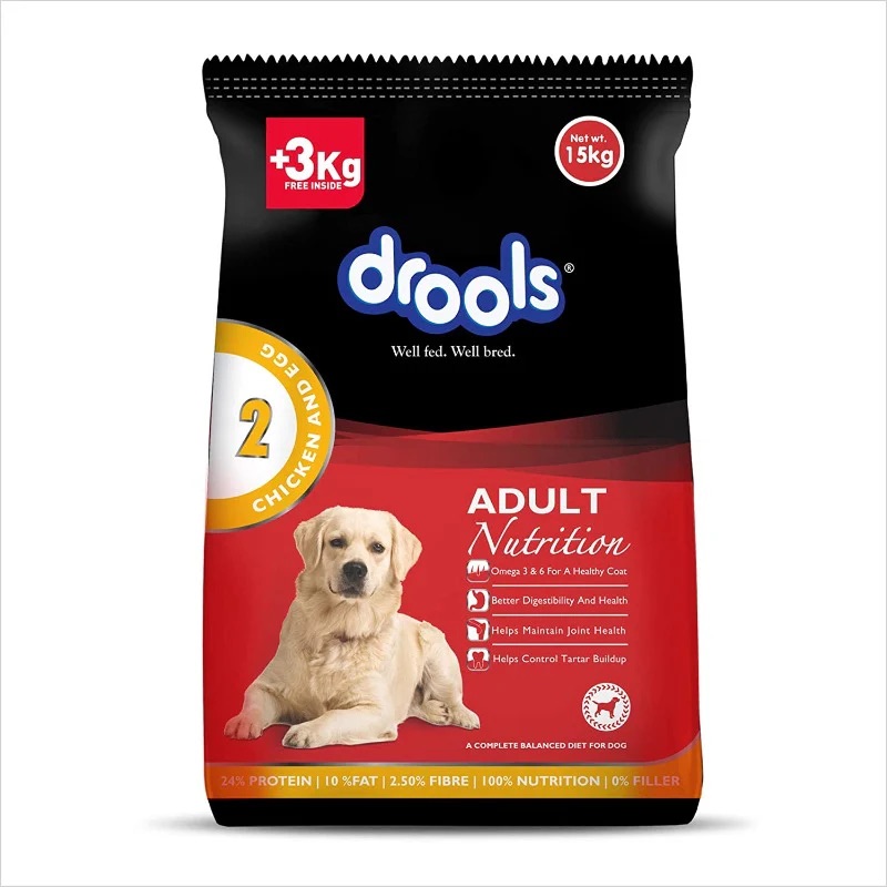 Drools Dry Dog Food - Chicken and Egg (1.2Kg)