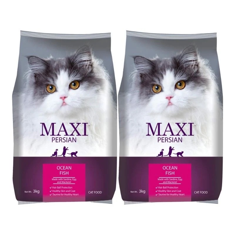 Maxi Dry Food for Persian Cats - Ocean Fish (Buy 1 Get 1 Free)