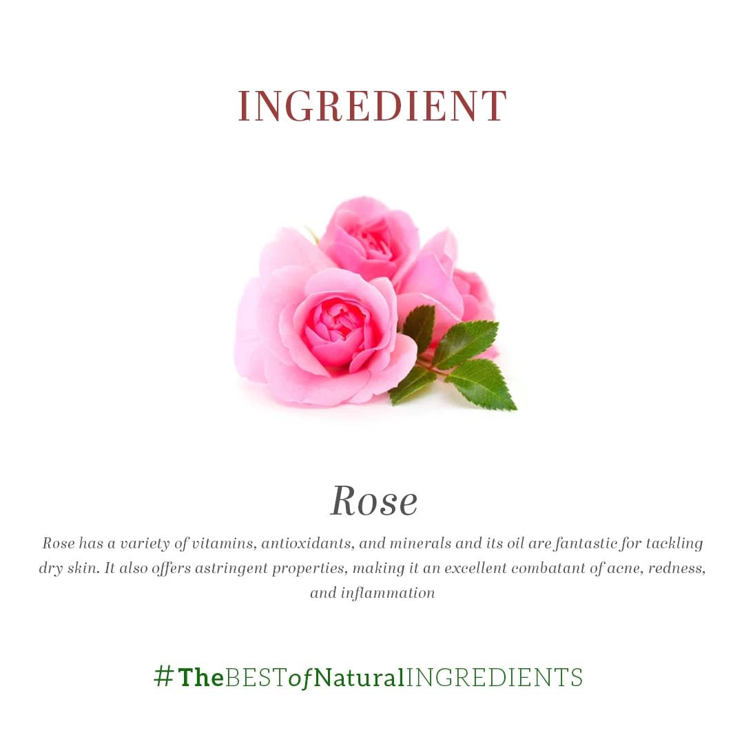 Khadi Natural Sandal and Rose Herbal Face Pack, 50g| Face Pack for Controlling Excess Oil | Natural Face Pack for Acne | Herbal Face Pack for Glowing Skin 