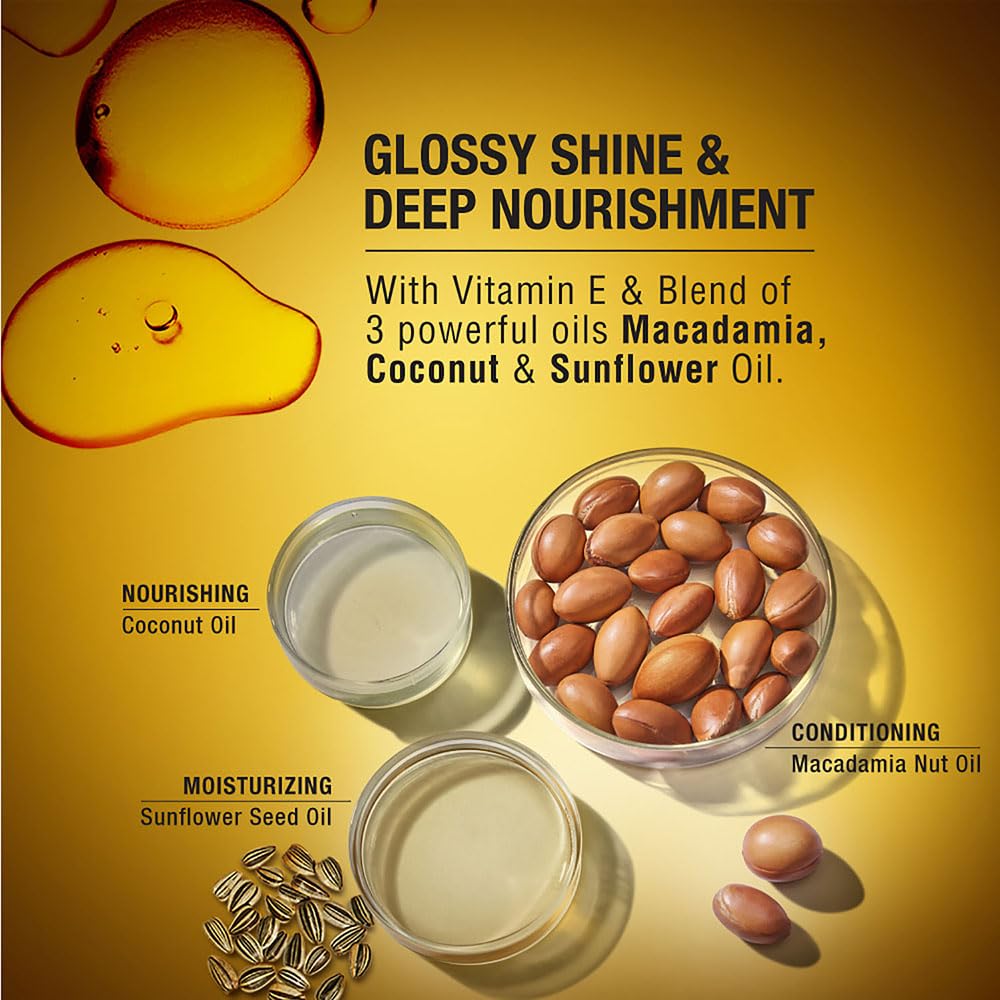  TRESemme Gloss Ultimate Ultra Shine Hair Serum 50ml with Macadamia Oil & Vitamin E, for Super shiny Finish
