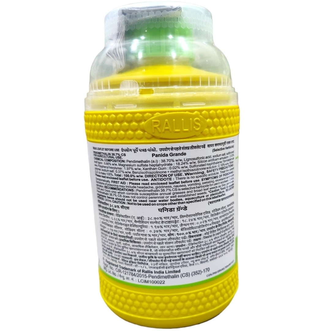 Tata Panida Grande Herbicide ( pendimethalin 38.7% CS )