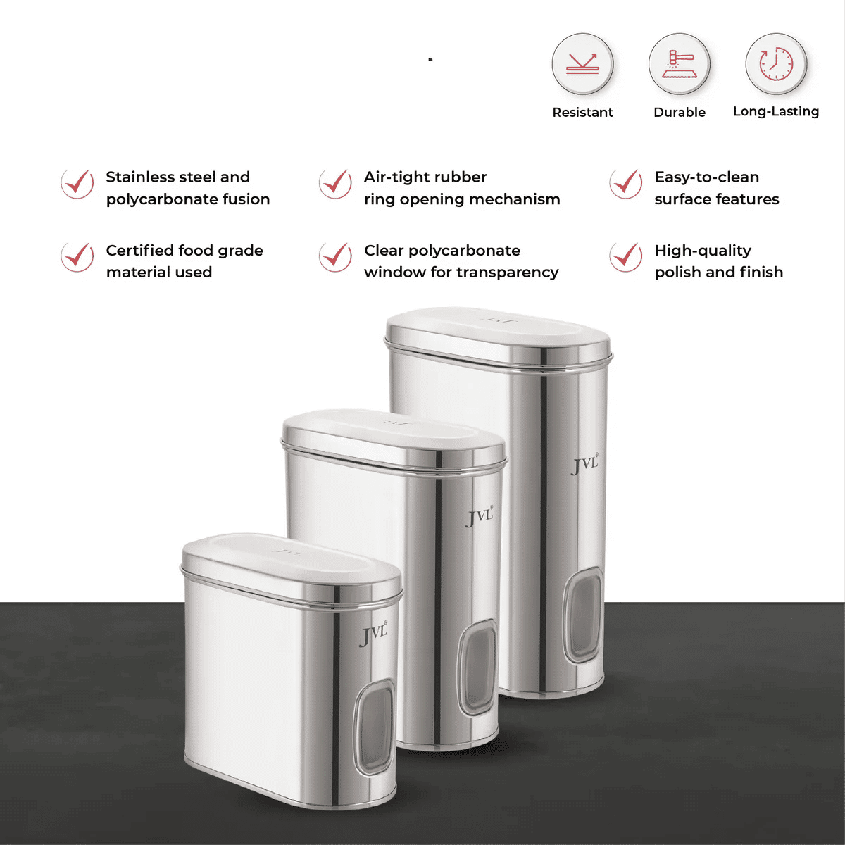 JVL Galaxy Window Canister