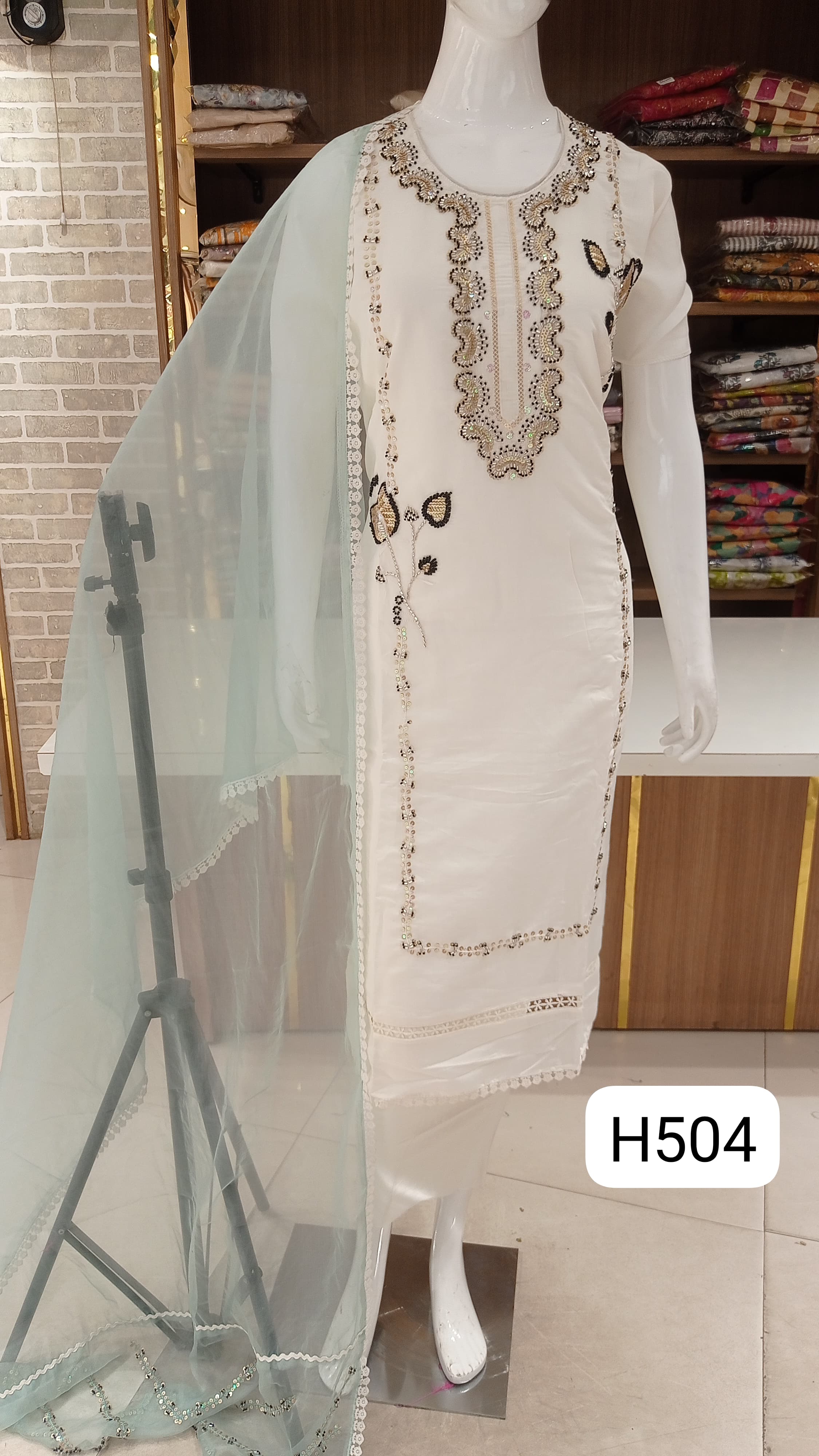 Roman silk semi stitched beautiful  party wear suits 
