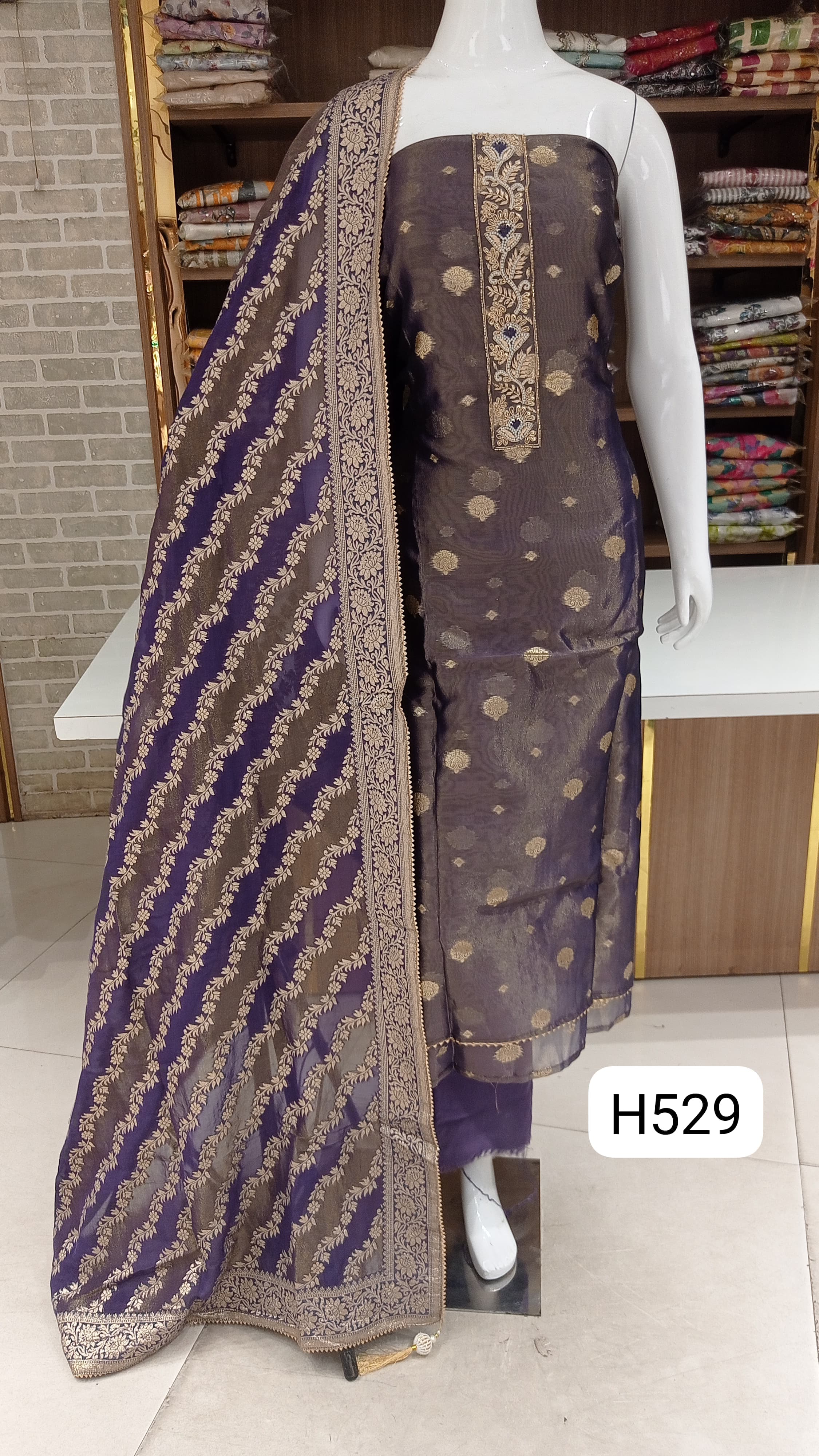 Imported soft banarasi silk self weaving super premium collection