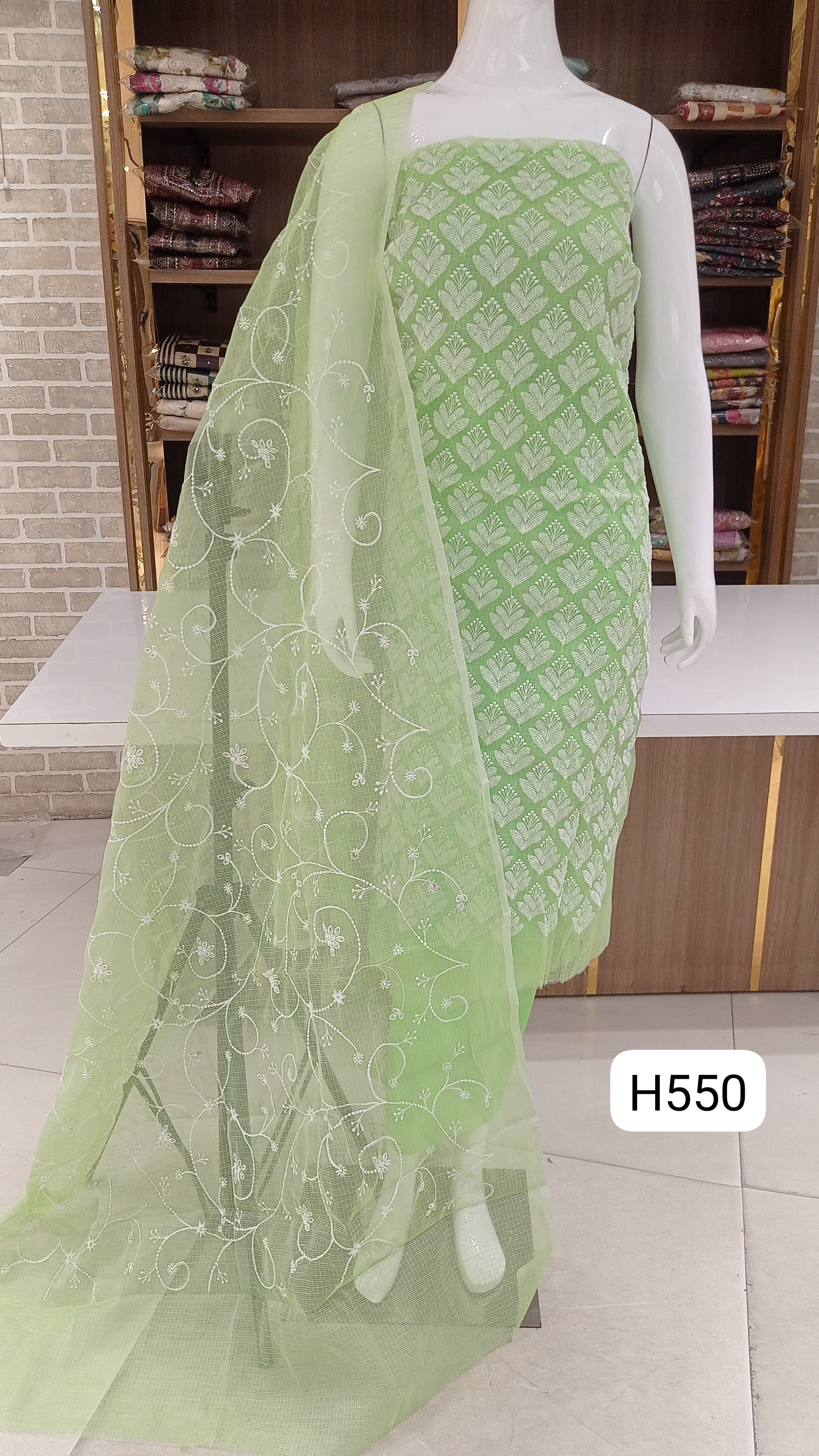 Imported beautiful  kota embroided full front