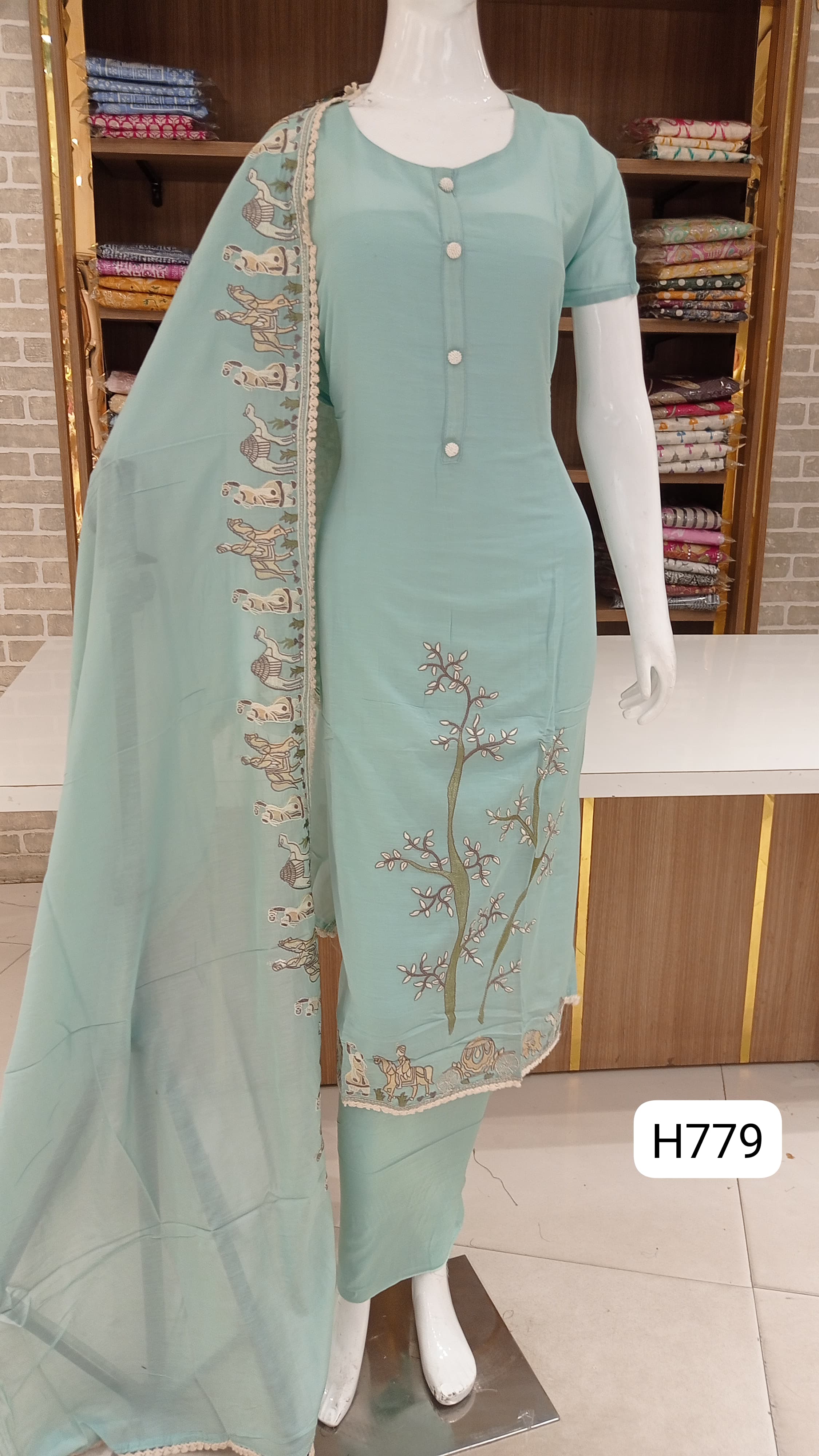 Modal coton pure premium dress material 