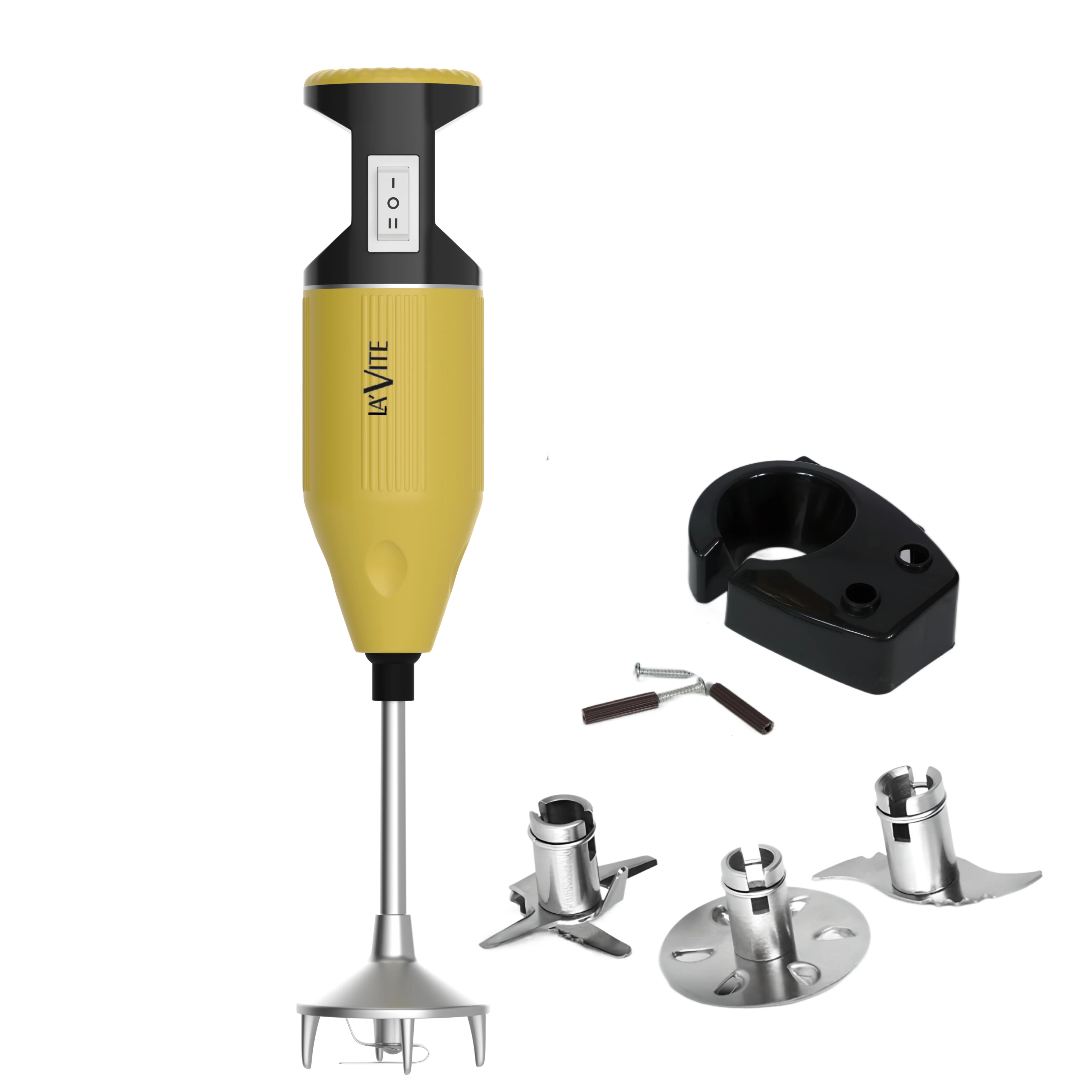 LA' FORTE Hand Blender 250 W with attachments and wall mounting bracket