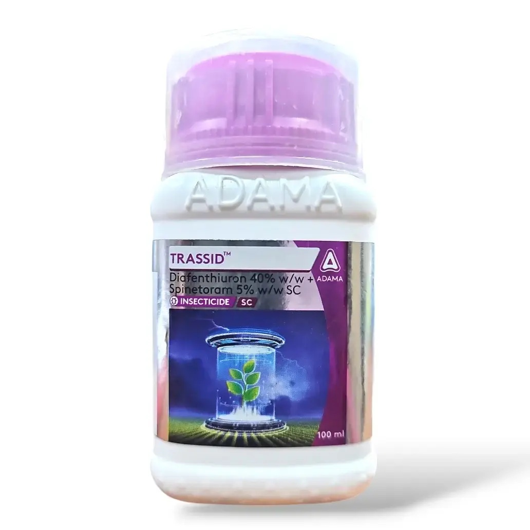 Adama Trassid Insecticide (Diafenthiuron 40% w/w + Spinetoram 5% w/w SC)