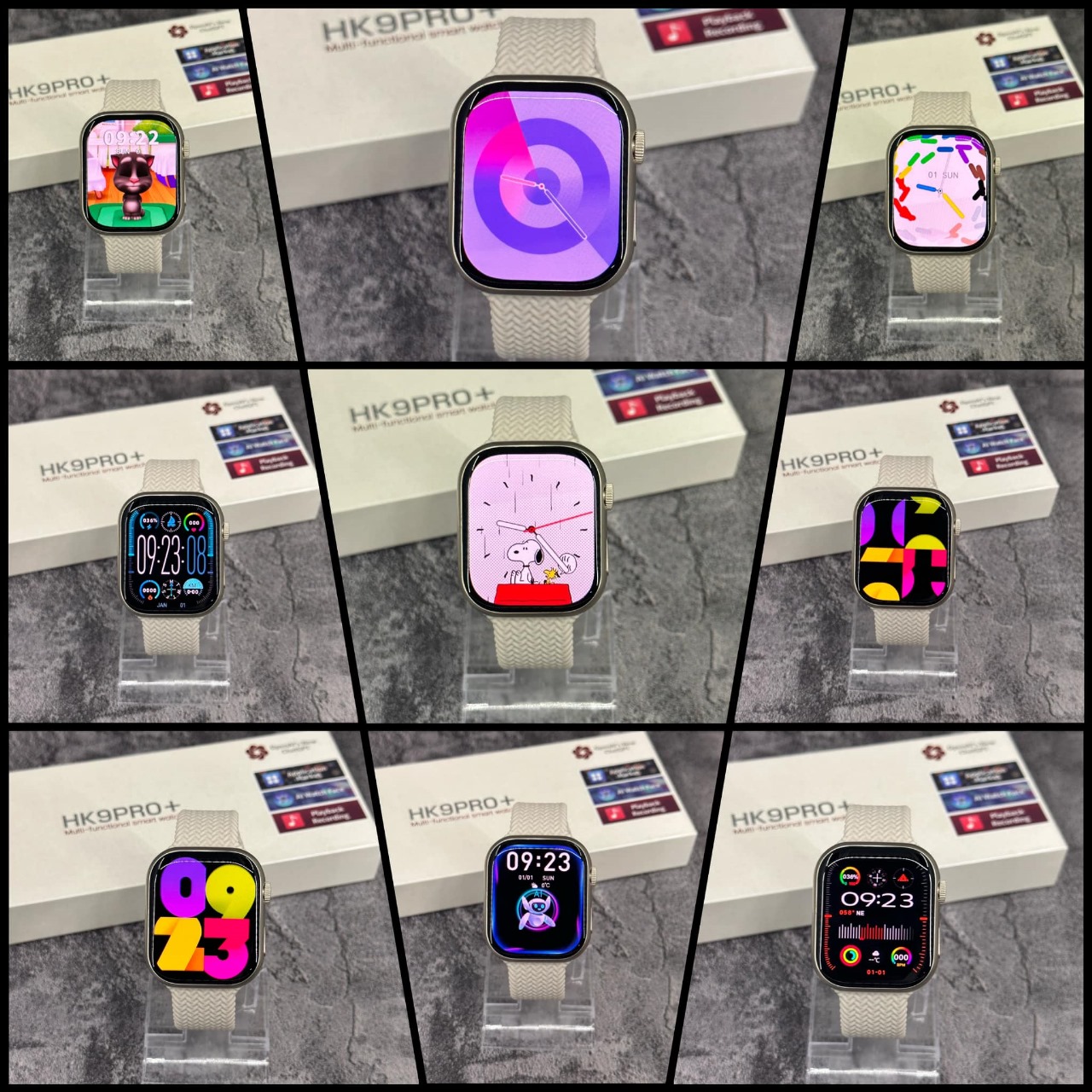 Hk9 pro plus Amoled smart watch 