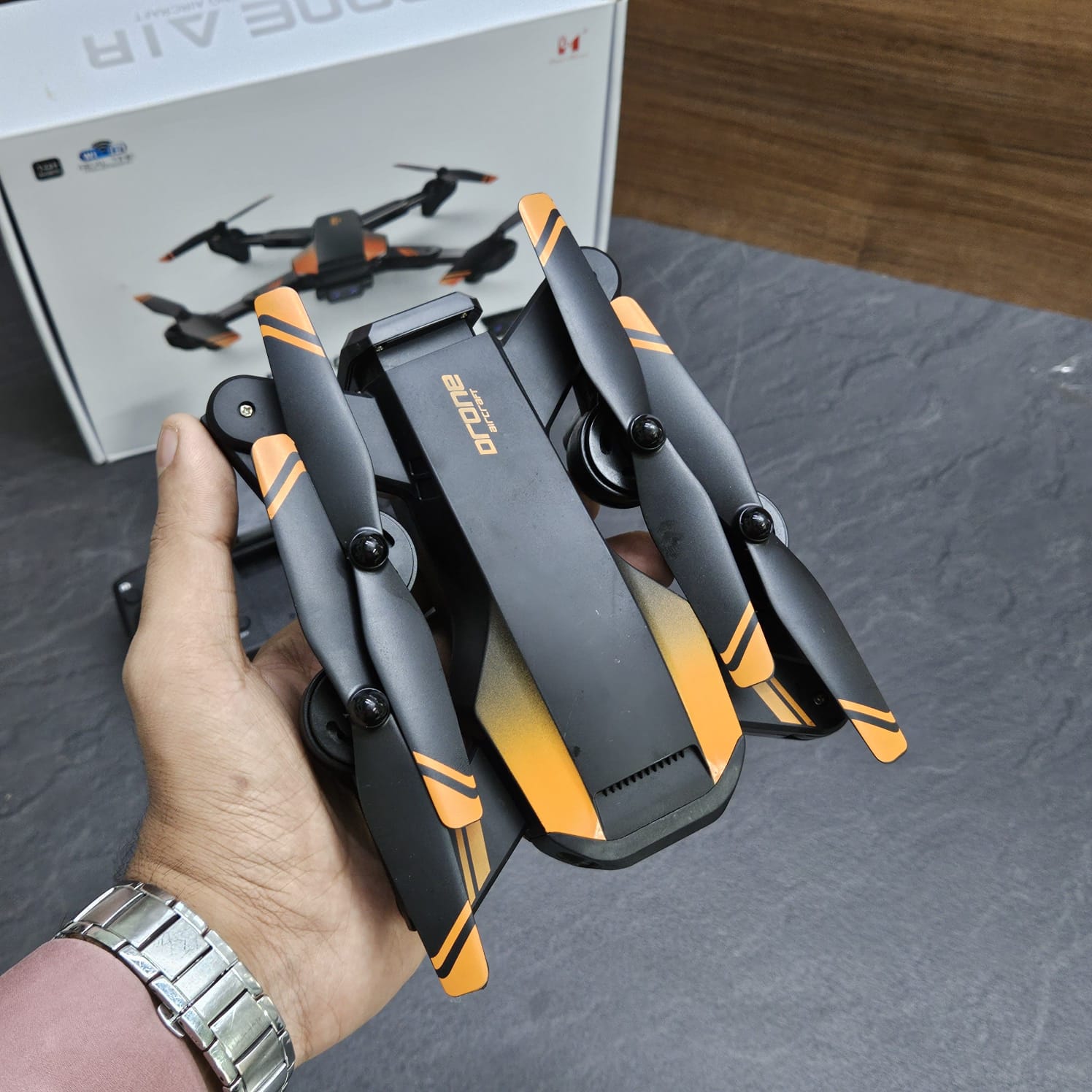 Aircraft Drone Air with 2 camera