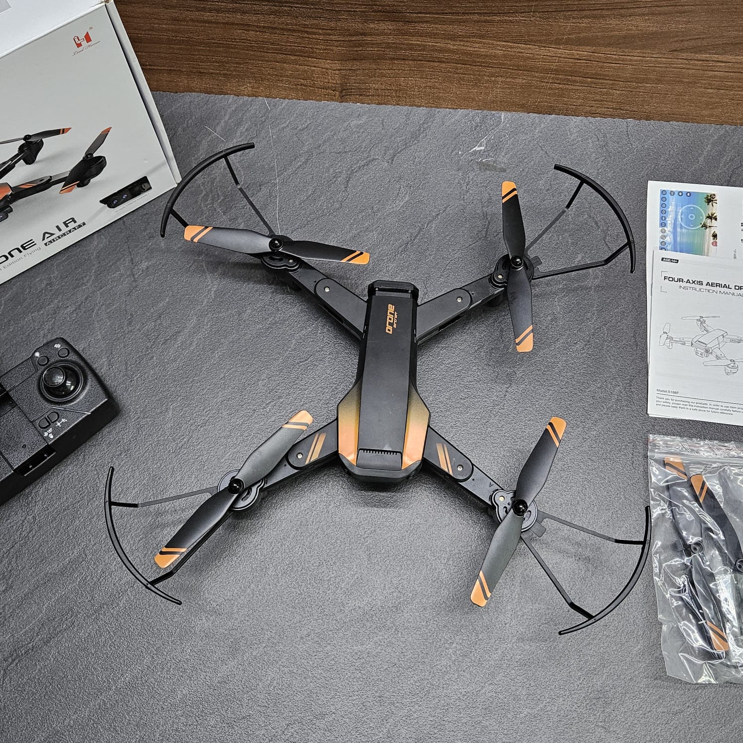 Aircraft Drone Air with 2 camera