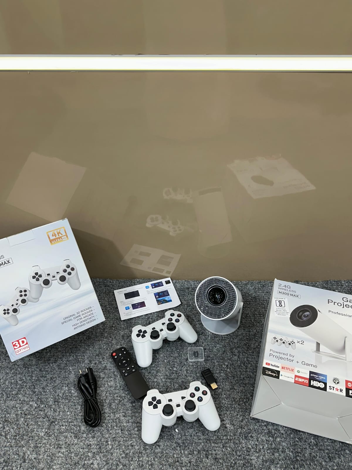 2 in 1 Game projector 
