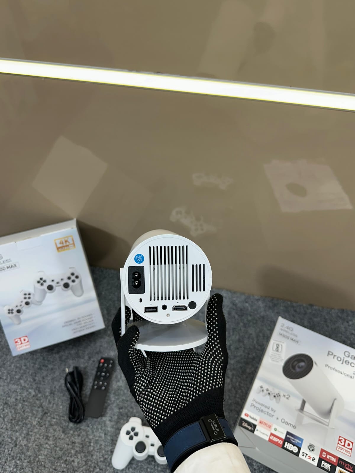 2 in 1 Game projector 