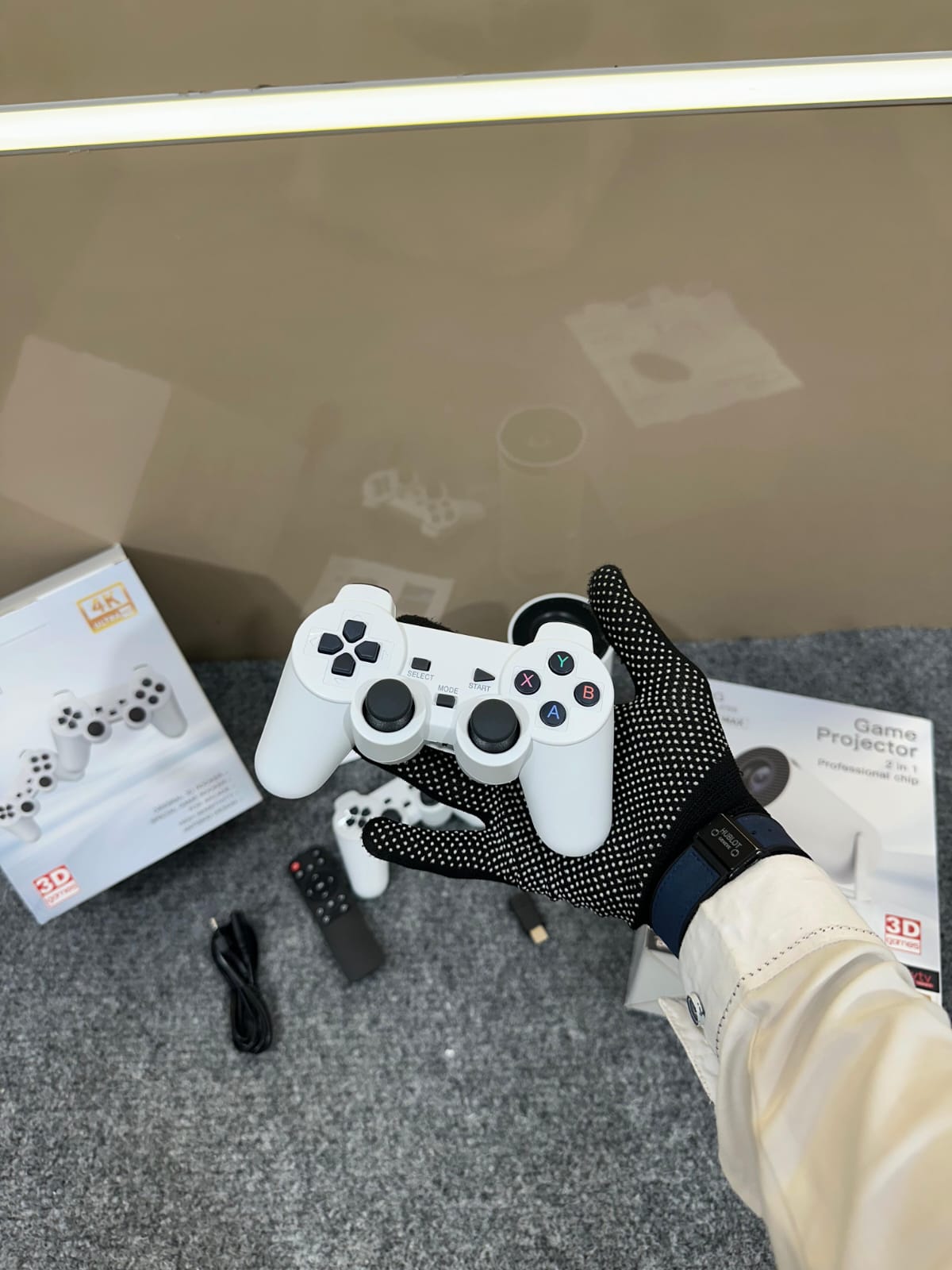 2 in 1 Game projector 