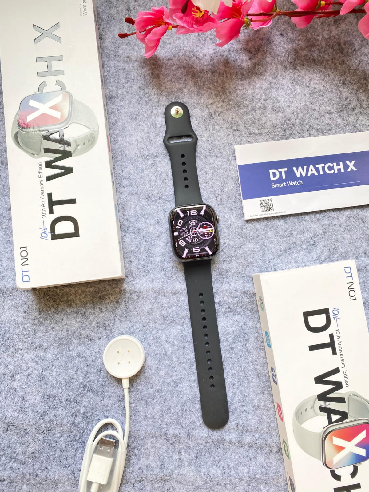 DT Watch X Series 10 Smartwatch AMOLED Display