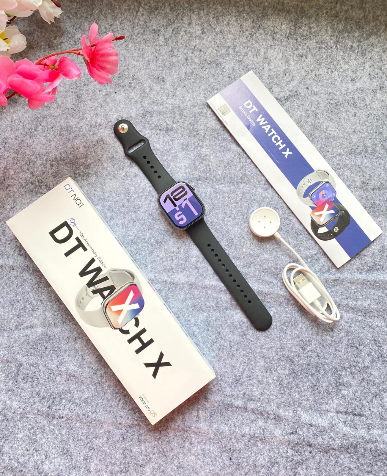 DT Watch X Series 10 Smartwatch AMOLED Display