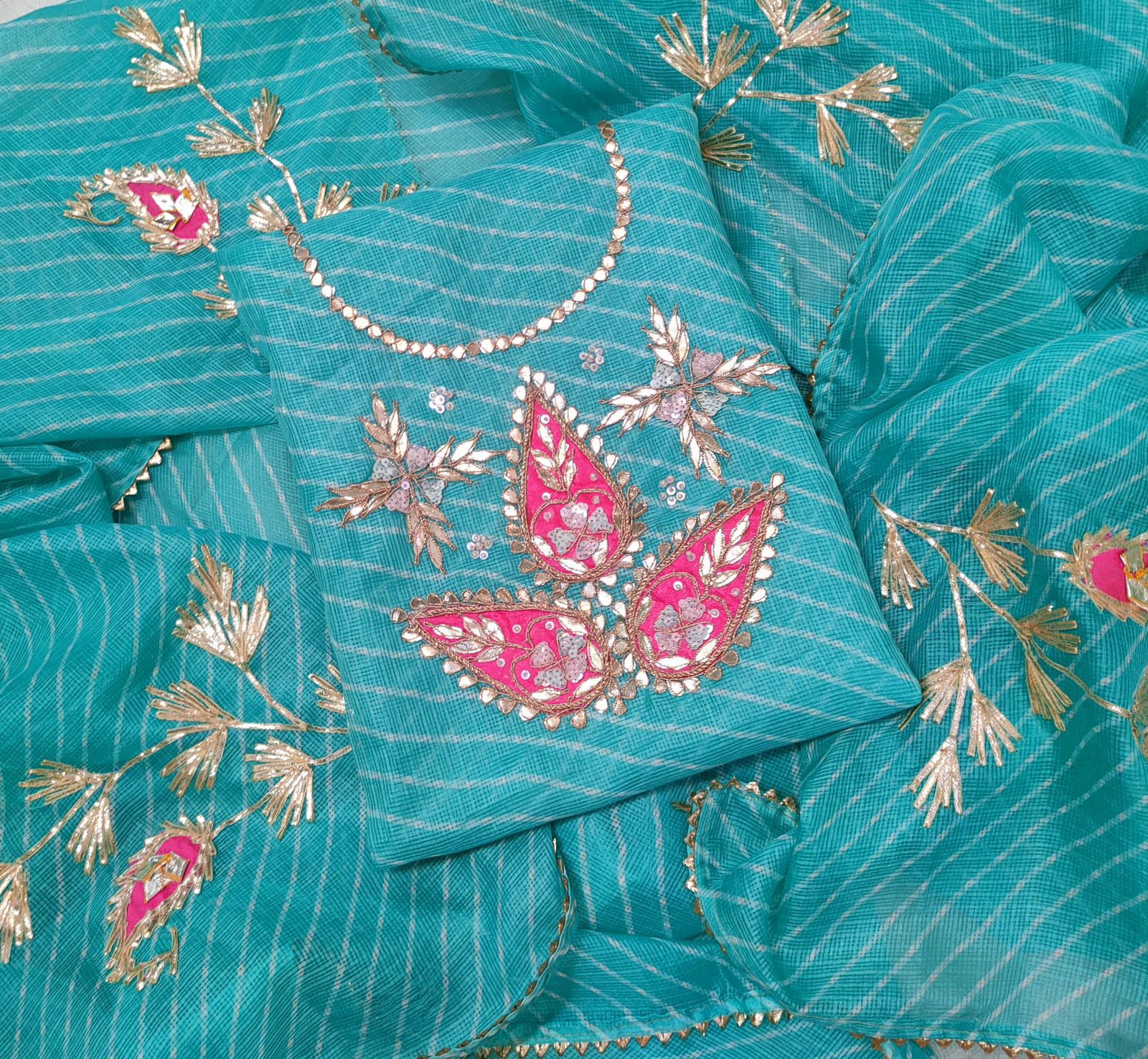 Kota designer unstitched suit 