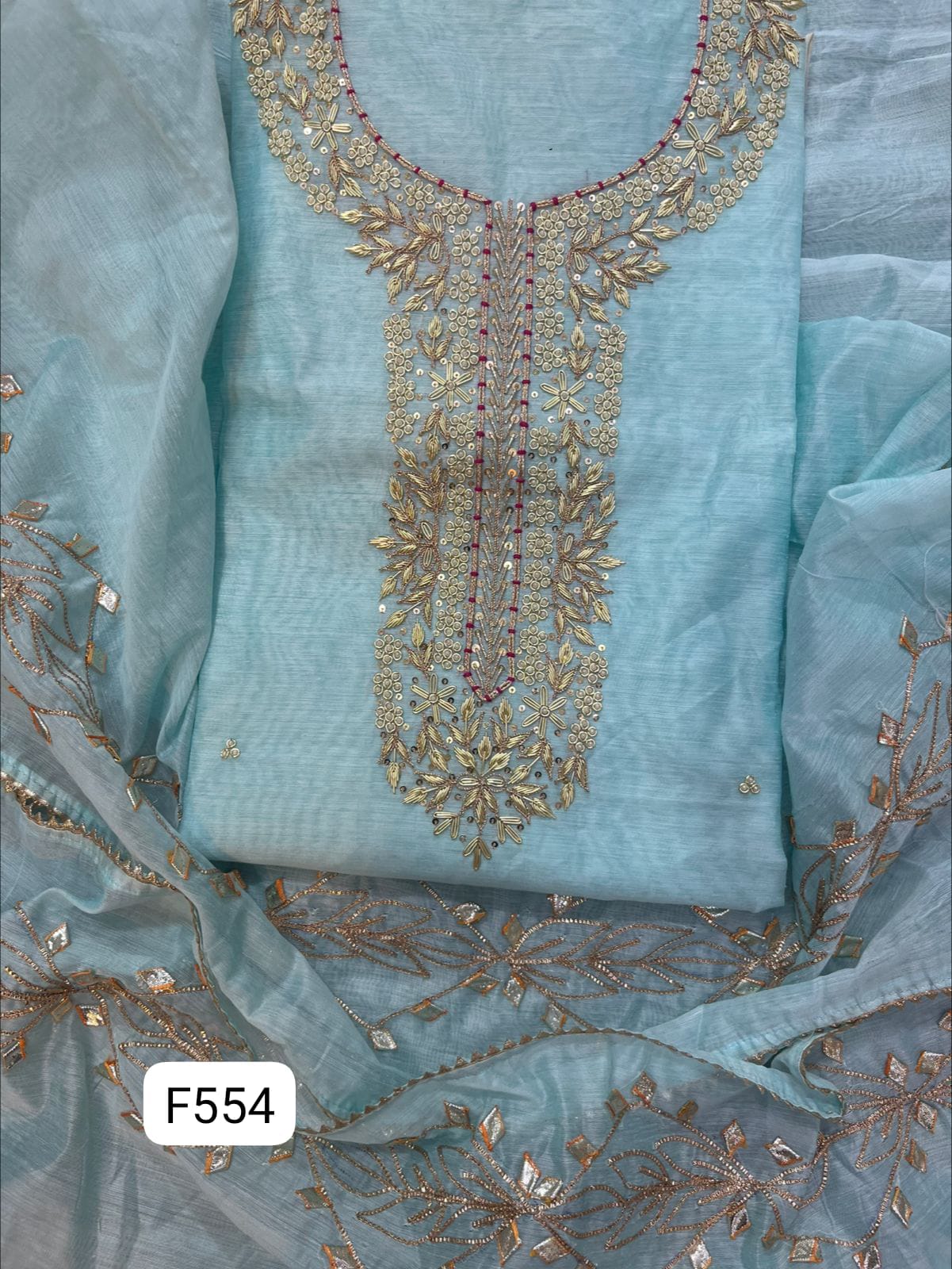 Chanderi sill party wear suits