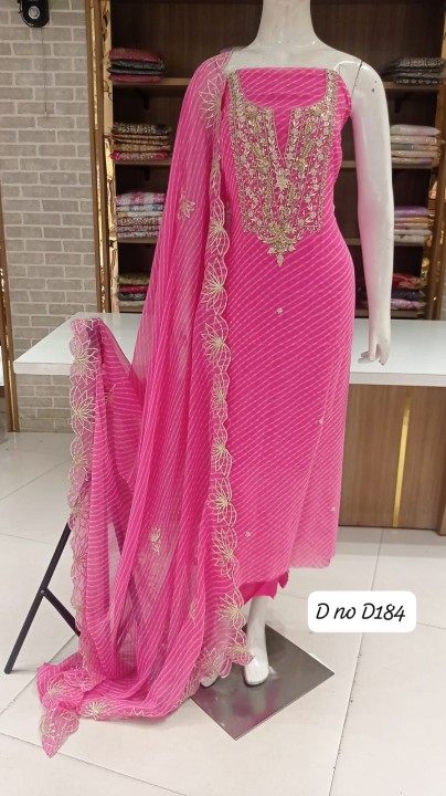 Georgete party wear suits