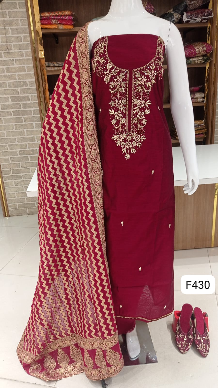Maheshwari silk suits party wear 
