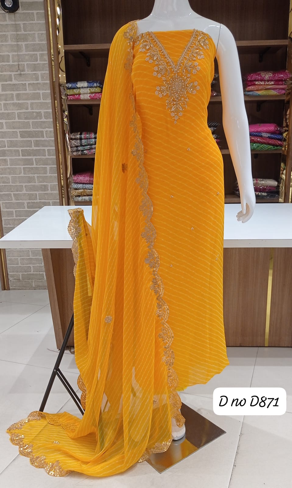 Georgete party wear suits
