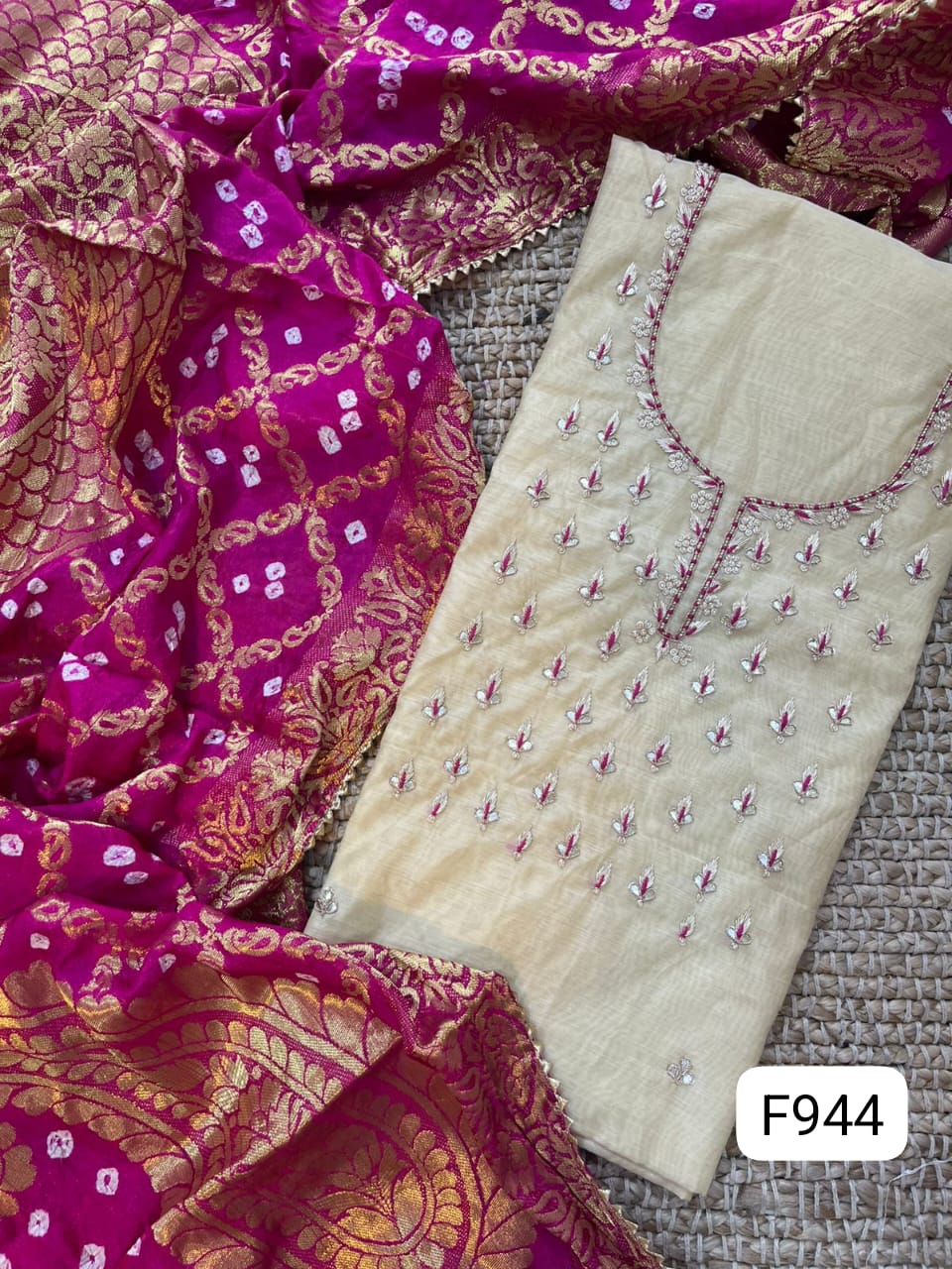Chanderi silk suits