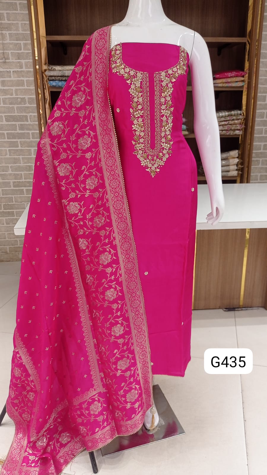 Soft silk party wear suits