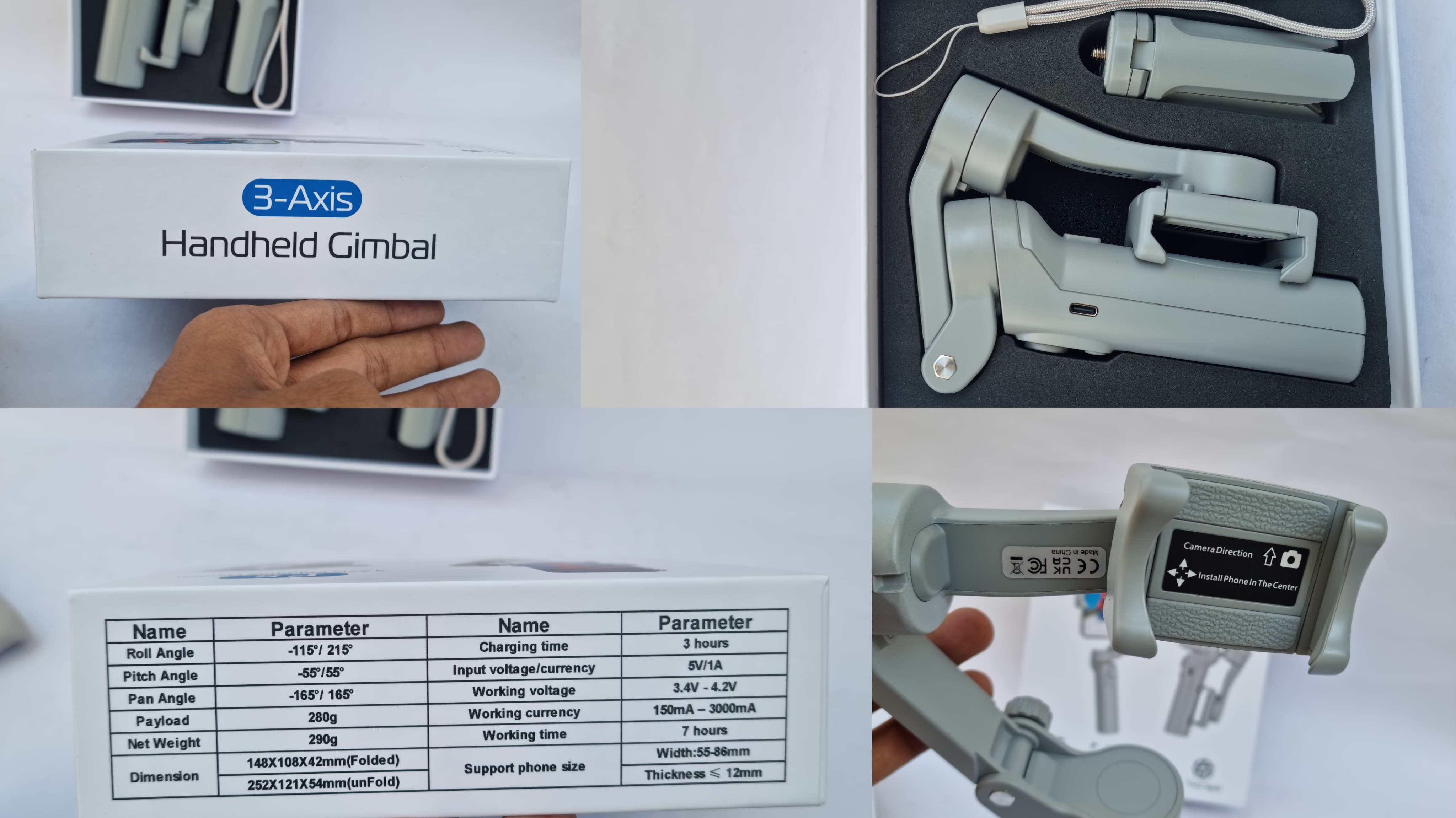 F5 Telefono gimbal