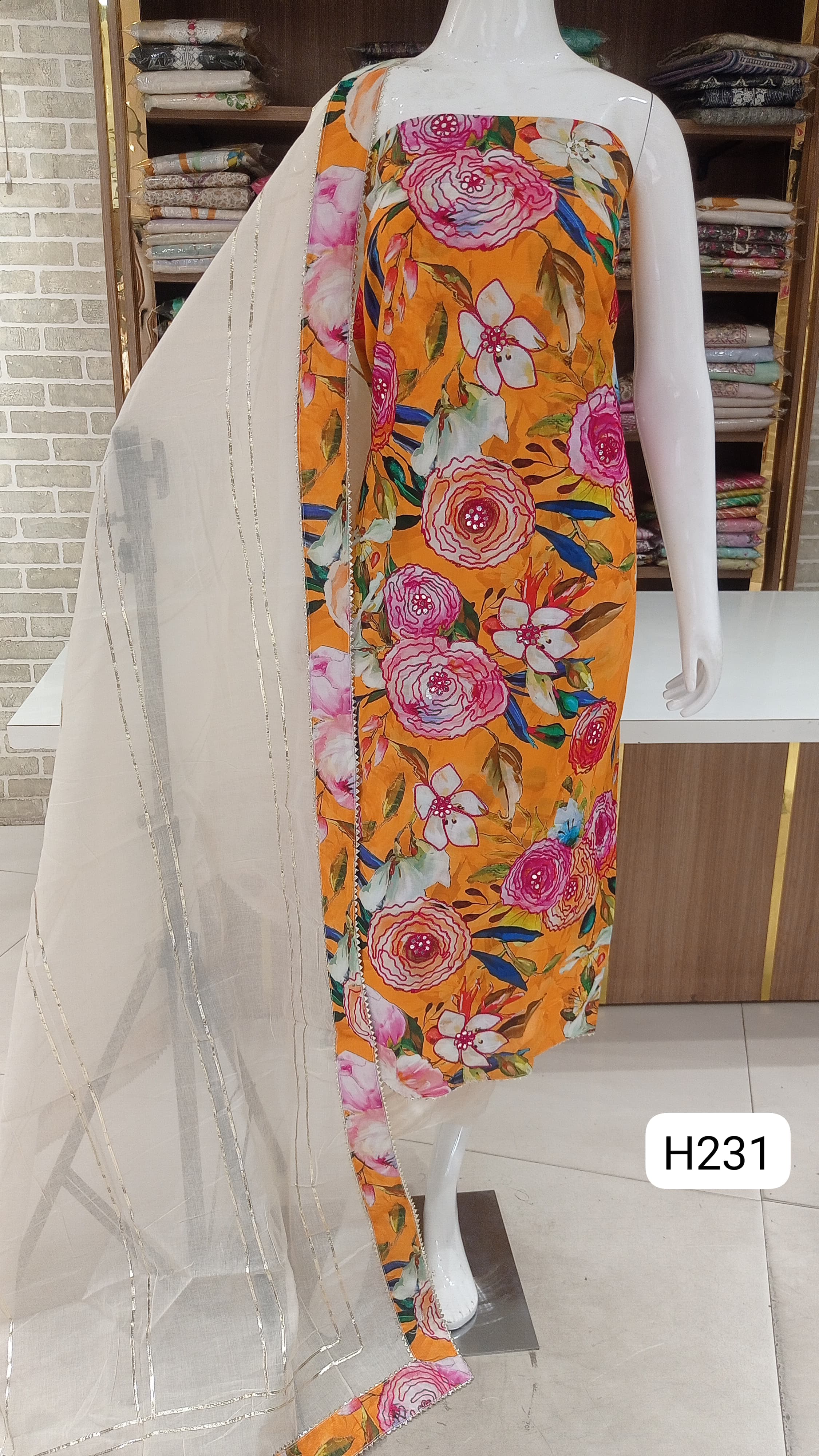 Imported soft cotton digital print 