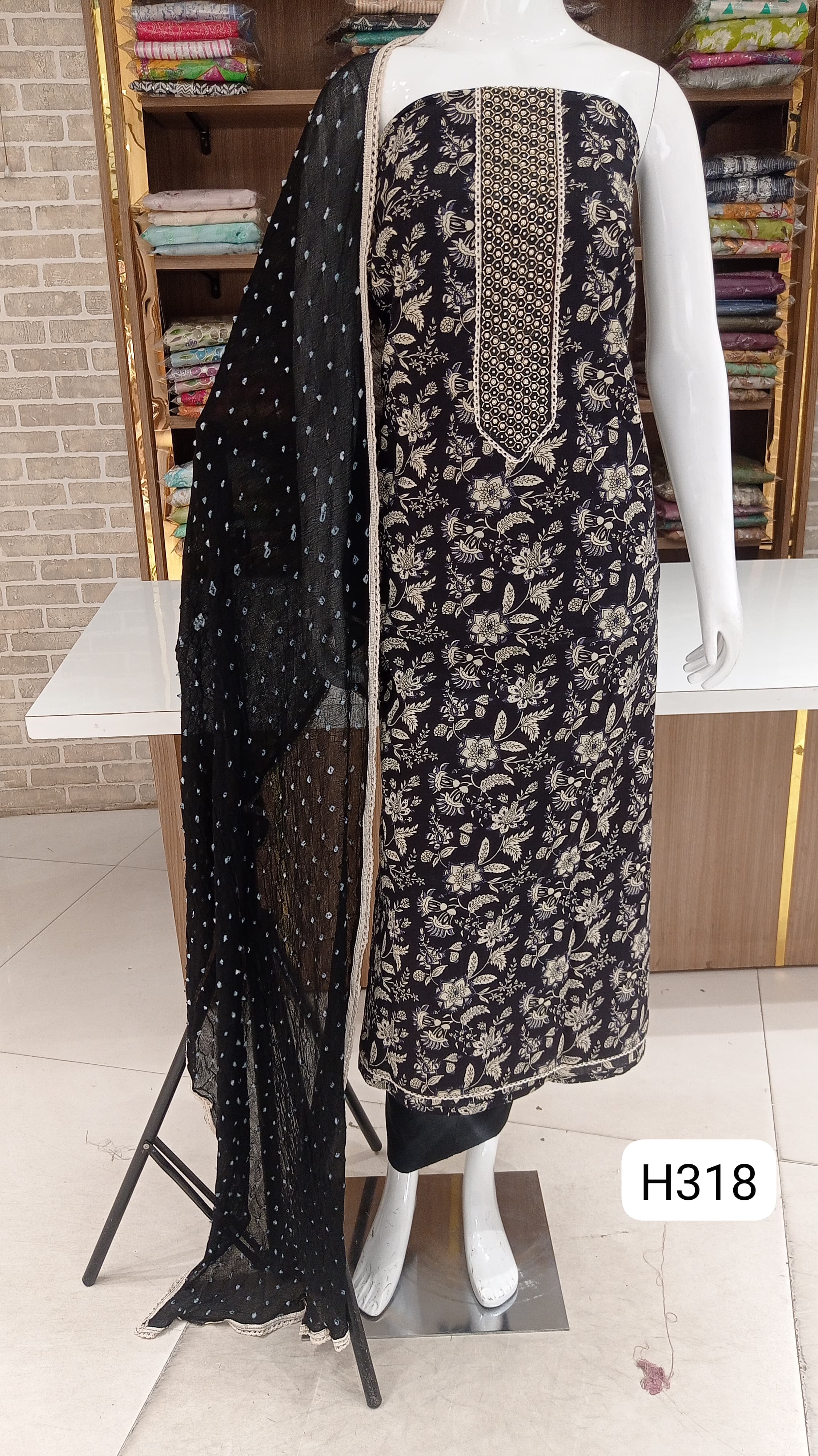 Imported soft cotton block print 