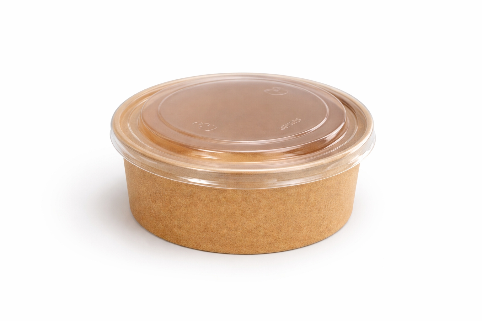 500ml Kraft Paper Food Container with Lid (10 pc)
