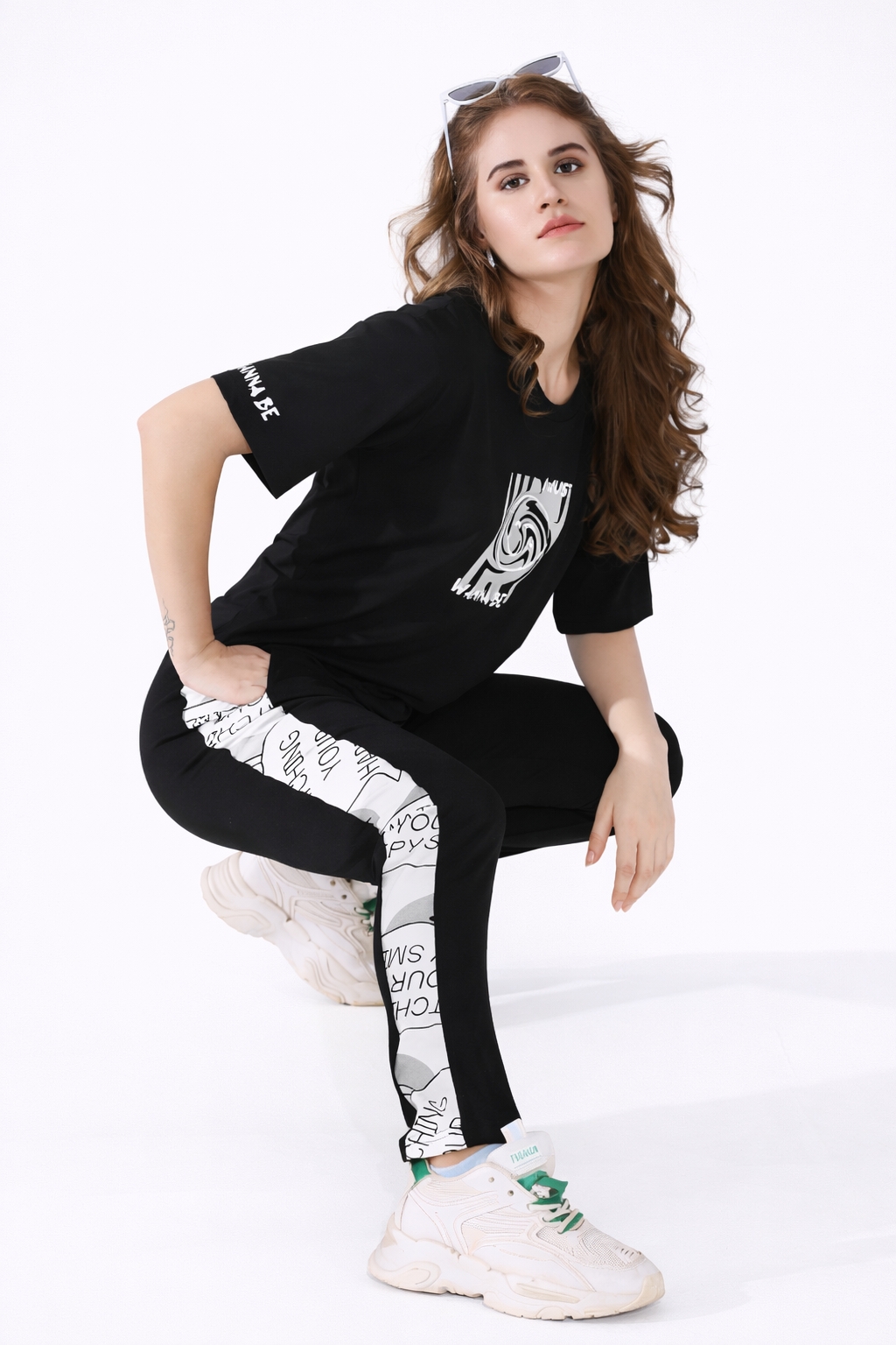 Lazybees Street Luxe Graphic Co-Ord set