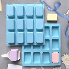 rectangular 12 cavity silicon mould