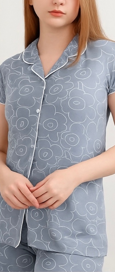 Premium Cotton Floral Lounge Set