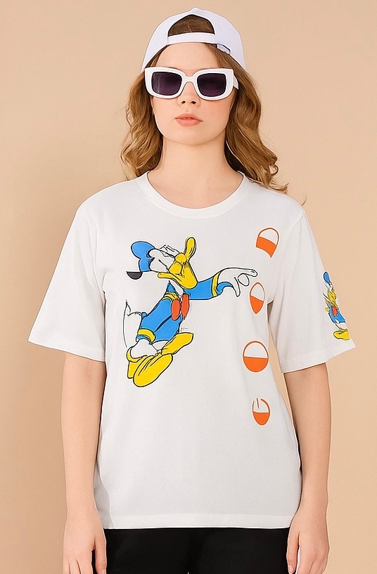 Donald Duck Cartoon Printed Co-Ord Set
